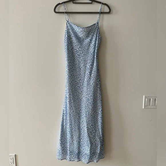c meo collective blue dress A-Line Sky Blue Tulle Applique Short Sleeveless Homecoming Dresses
